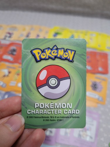 2005 Pokemon Master Trainer Board Game Cards Coins Chips Replacement Piece Lot