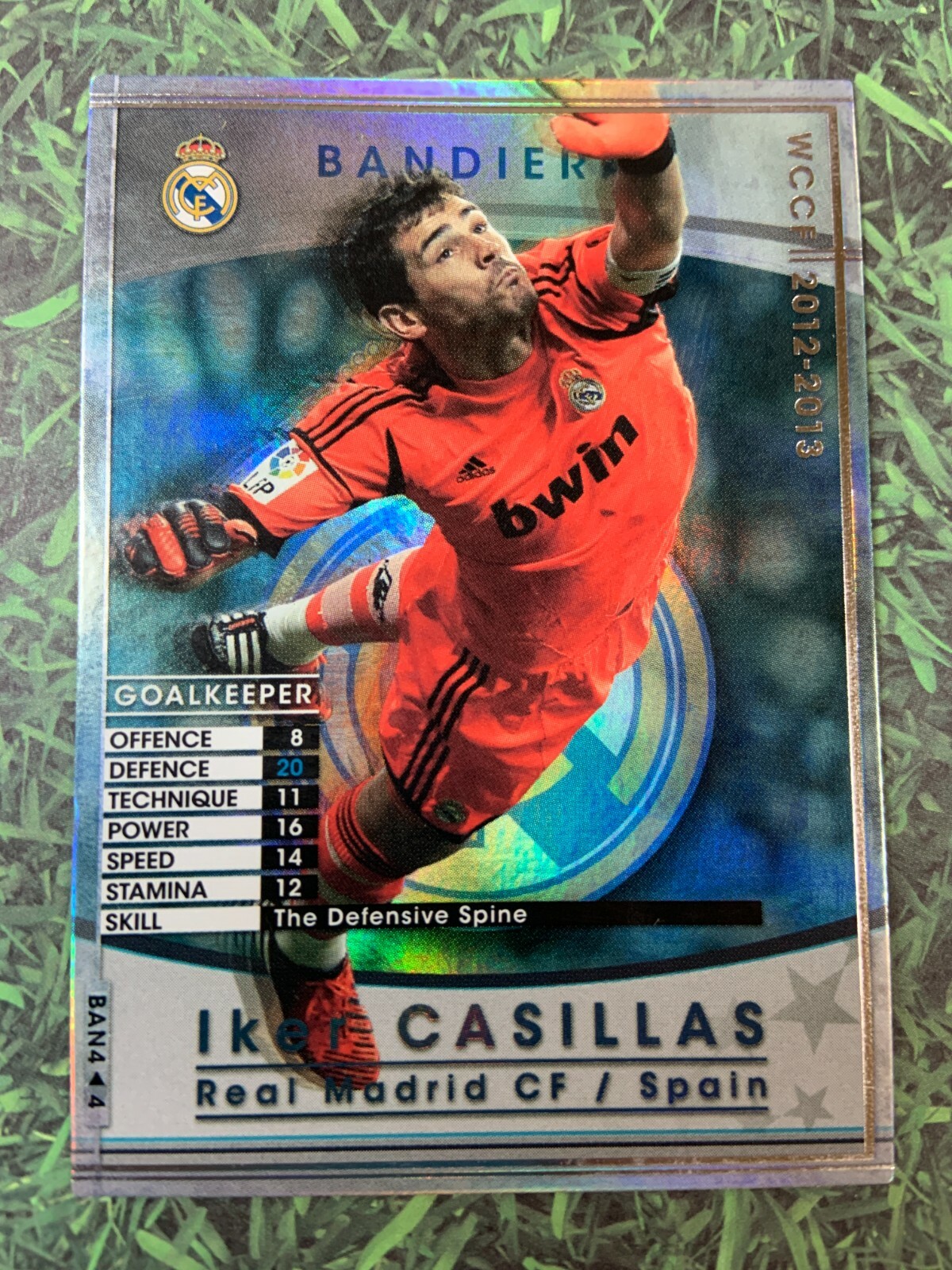 panini noir 16-17　IKEL CASILLAS Panini WCCF 2012-13 Iker Casillas Real Madrid Spain WGK