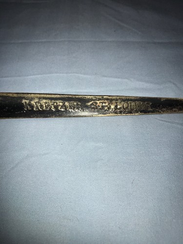 Antique Brass Lightning Rod Topper - Kretzer St. Louis