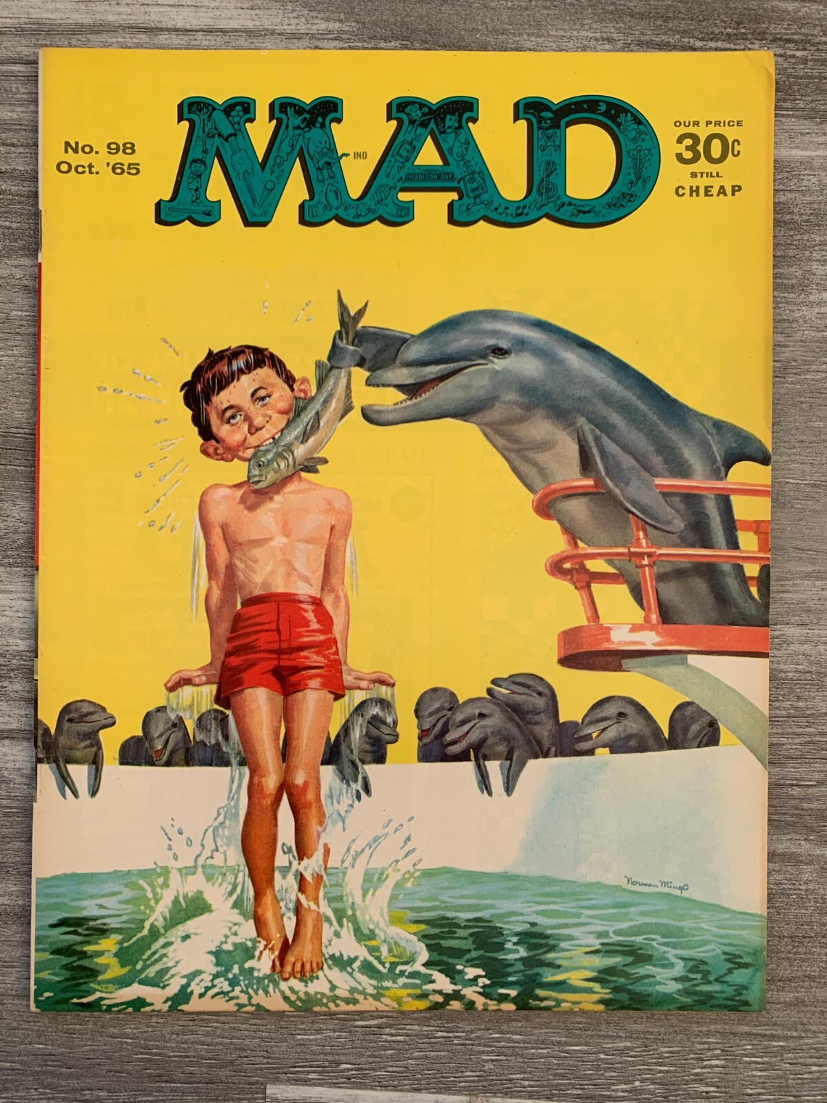 MAD magazine Alfred E Neuman像 置物