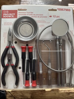 Project Source 12 Piece Precision Tool Set 0067969