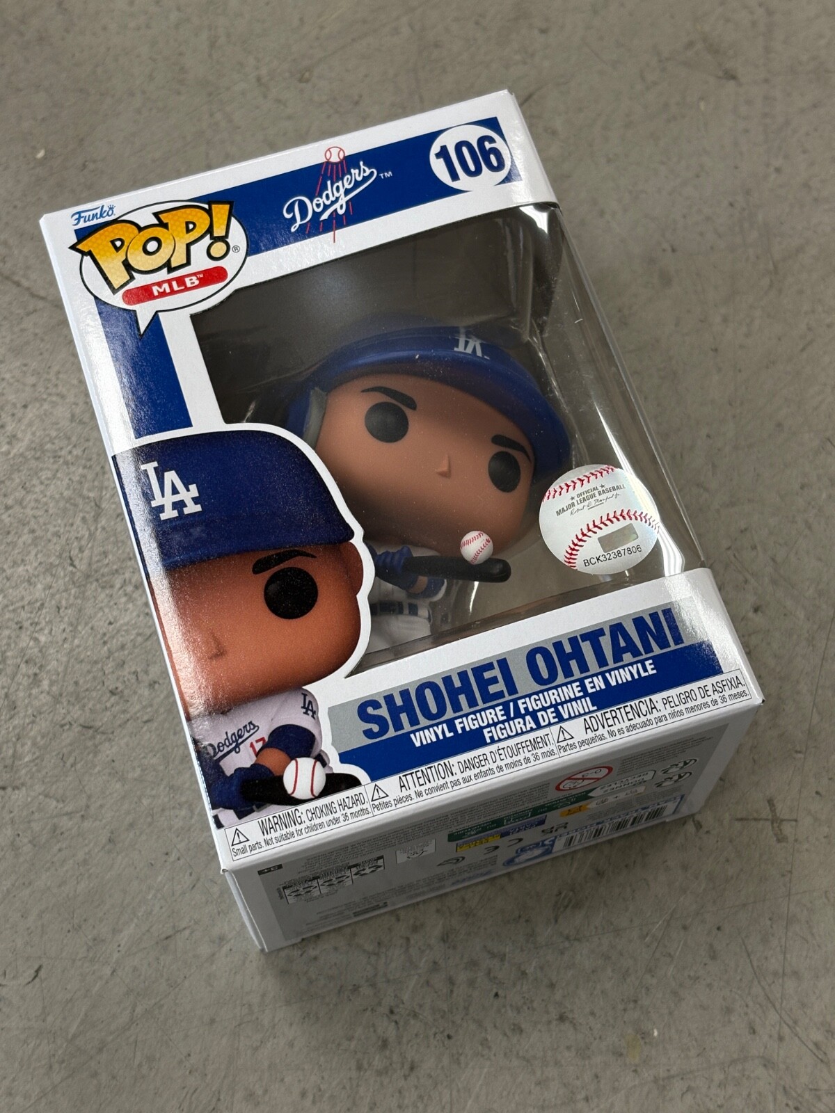 FU85086: Shohei Ohtani Home Funko Pop! MLB Dodgers Vinyl