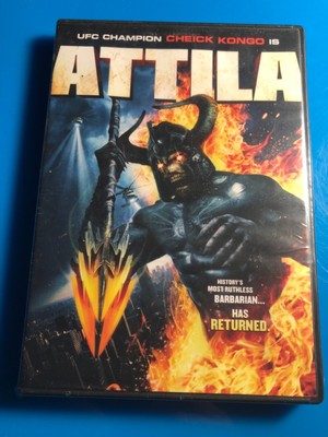 Attila (DVD) w/Cheick Kongo....widescreen....... ........BRAND NEW & SEALED!