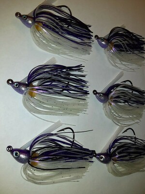 Blakemore W152-009 Weedless 1//16oz #2 Hook Fluorescent Red Jig Head Fishing Lure