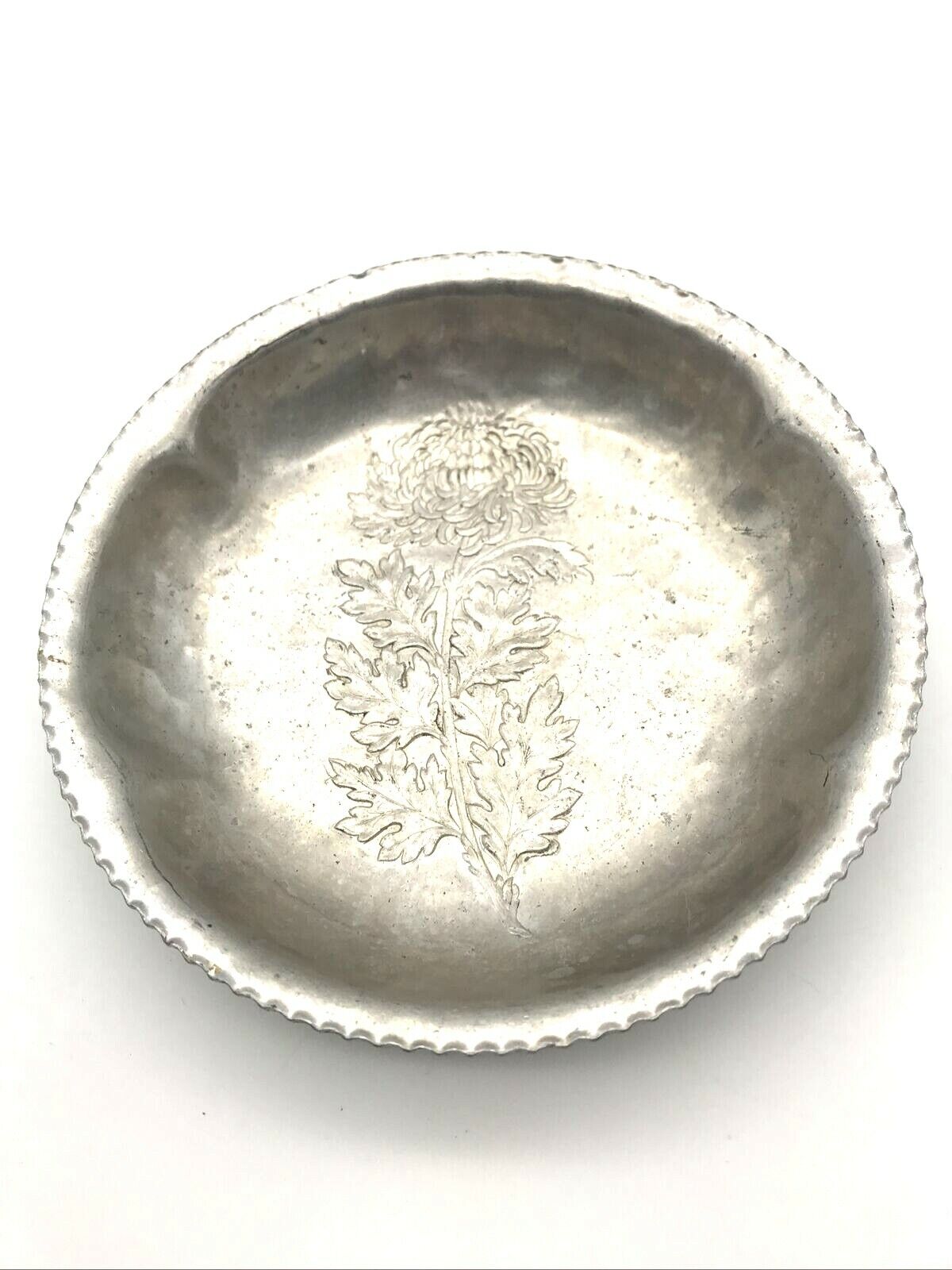 Vintage Trade Continental Mark Hand Wrought Silver Look 783 Vintage Trade Continental Mark Hand Wrought Silver Look 783
