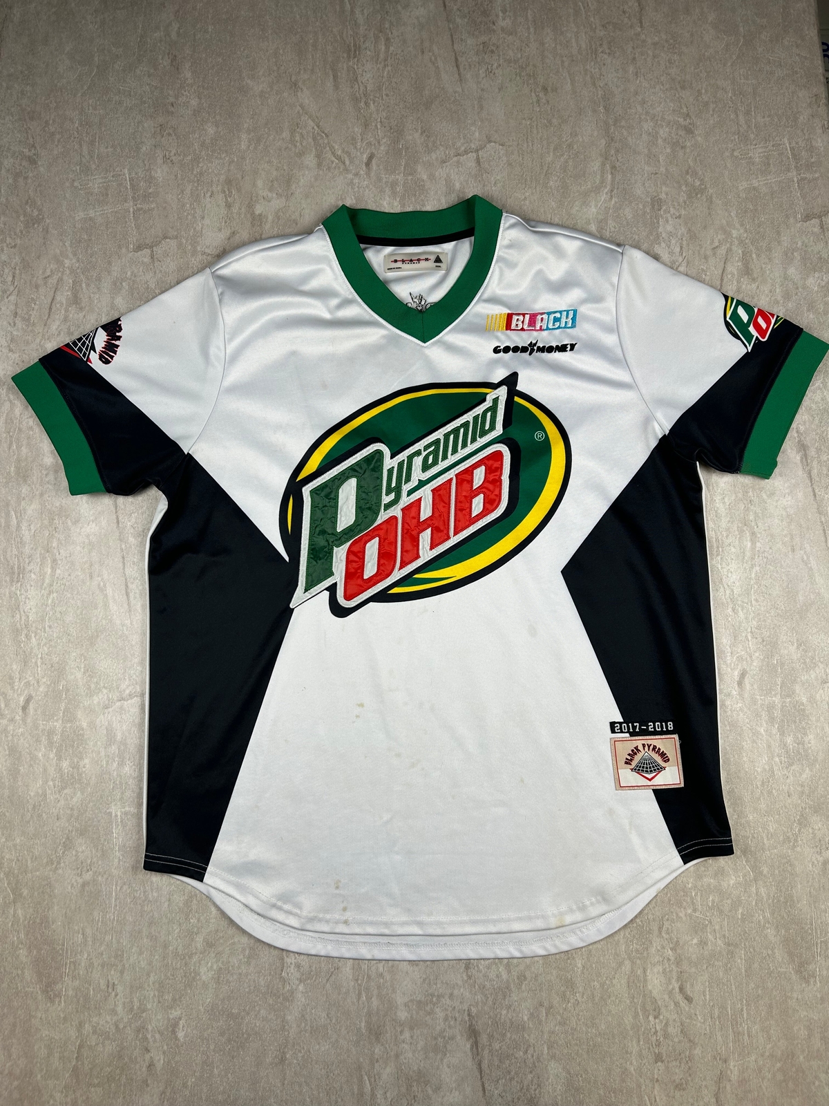 Black Pyramid Speed Racing Jersey Shirt OHB Facility Men's 3XL