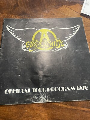 Aerosmith 1976 Official tour program