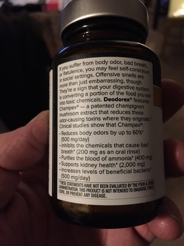 Quality of Life - Detoxification Support - Fight Bad Breath and Body Odor - - 60