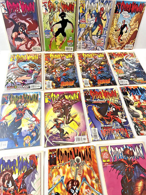 Huge Spider-Woman Comic Book Lot!!! Marvel BAGGED & BOARDED