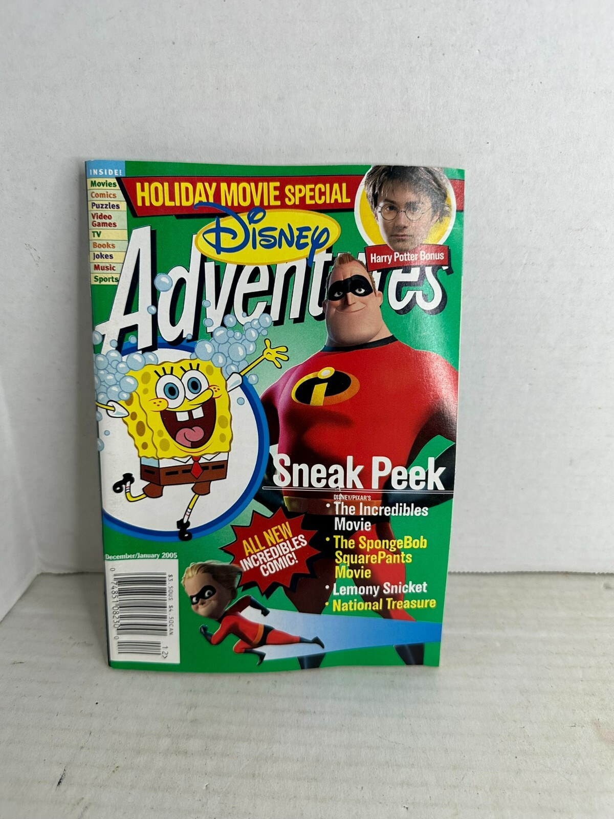 Disney Adventures Magazine Dec/ Jan. 2005 Holiday Movie