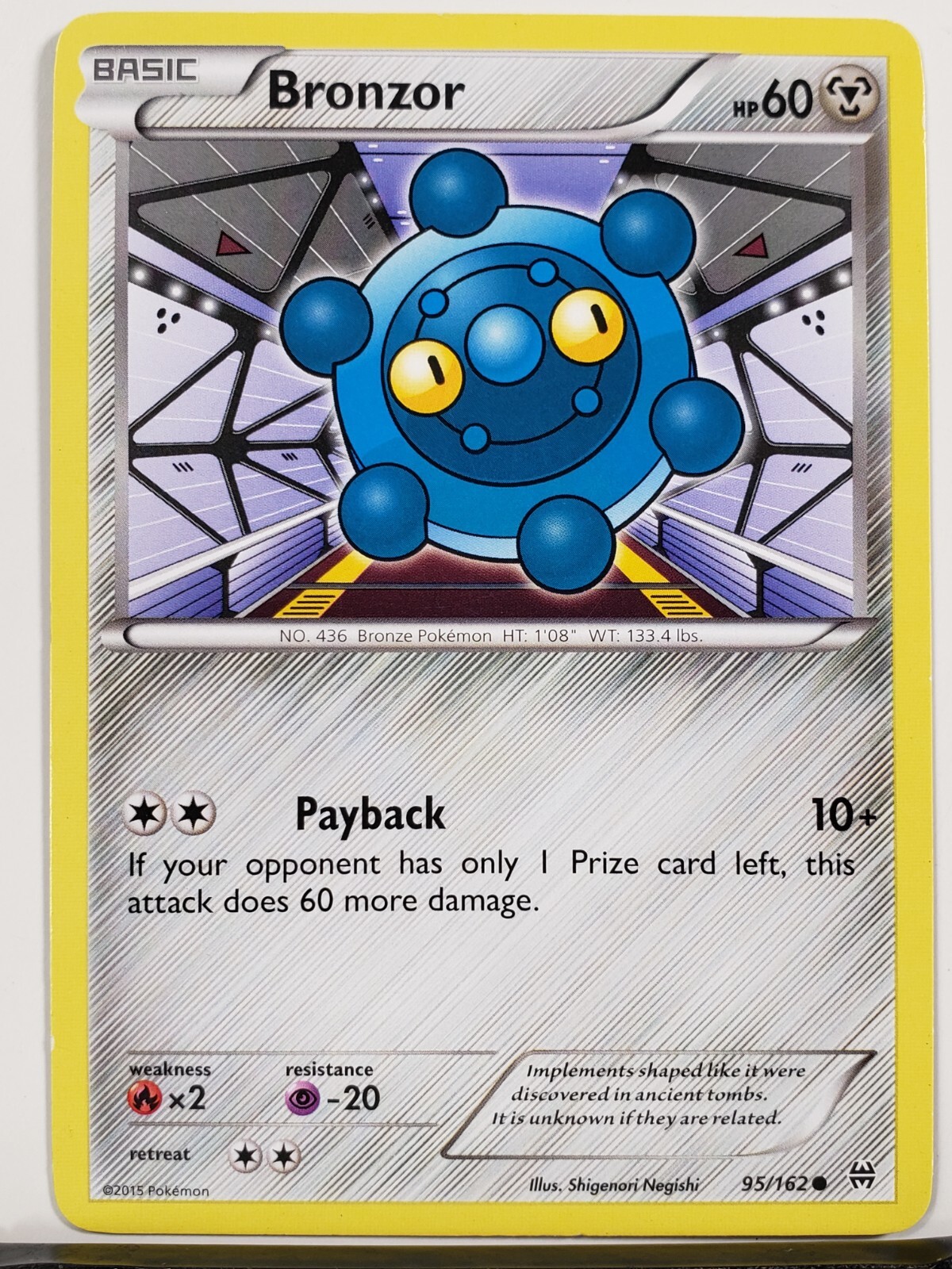 Various – Libera Nos Bronzor 95/162 VLP - XY Breakthrough Pokemon Card - $2