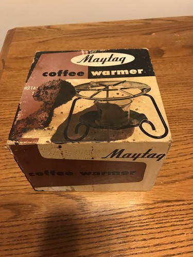 Rare Vintage Maytag Coffee Warmer With Box Newton, Iowa
