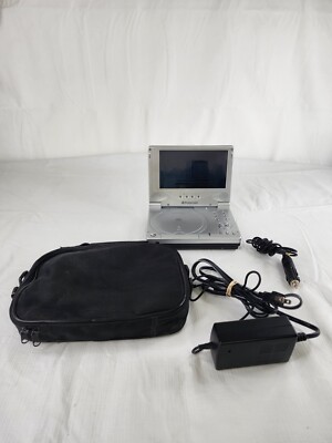 Polaroid PDV-0713B 7'' Portable DVD Player Tested Working 