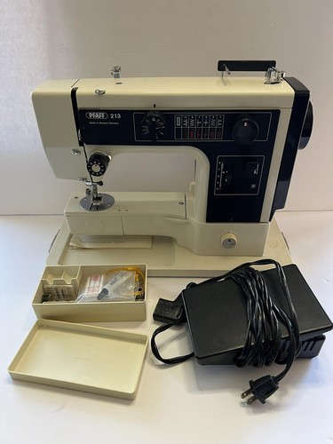 PFAFF VINTAGE SEWING MACHINE MODEL 213 (made in Germany) | eBay
