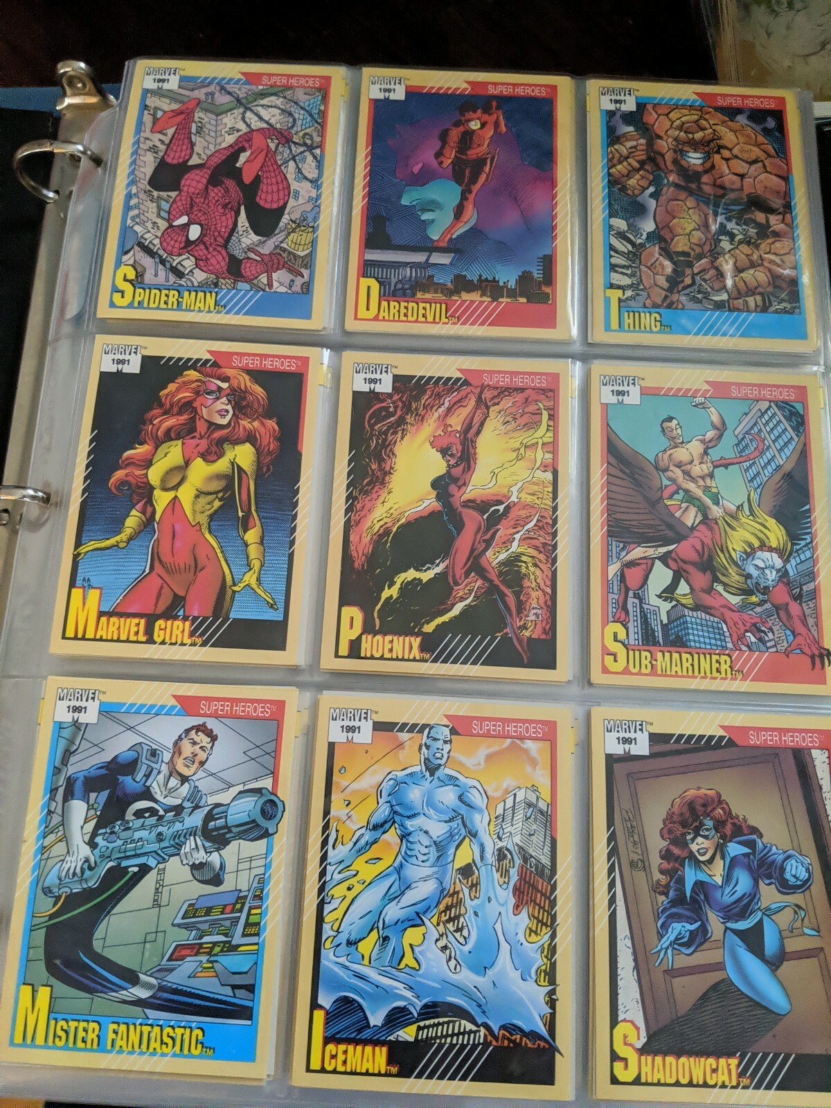 1991 Marvel Hologram Cards Value 1991 Impel Marvel