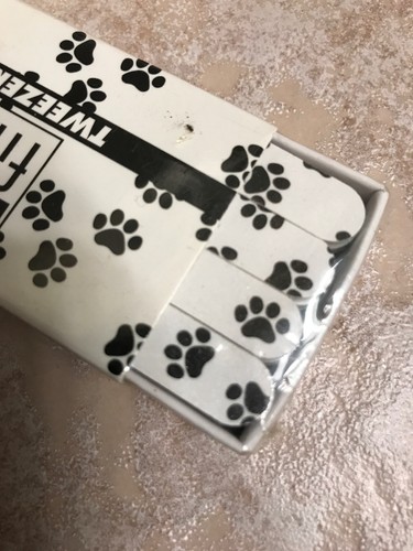Tweezerman Matchbox Itty Bitty Files Dog Paw Footprint