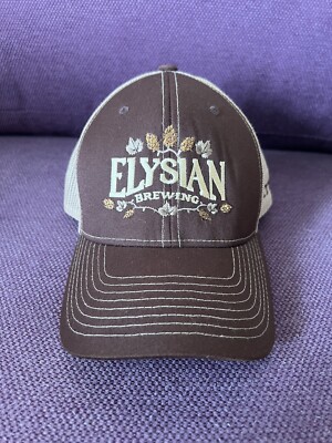 Elysian Brewing Seattle Craft Beer Snapback Trucker Hat Space Dust Contact Haze