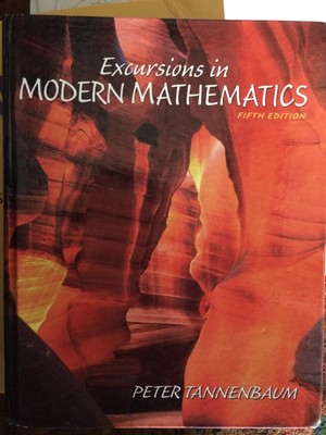 Excursions in Modern Mathematics Tannenbaum, Peter Hardcover Good