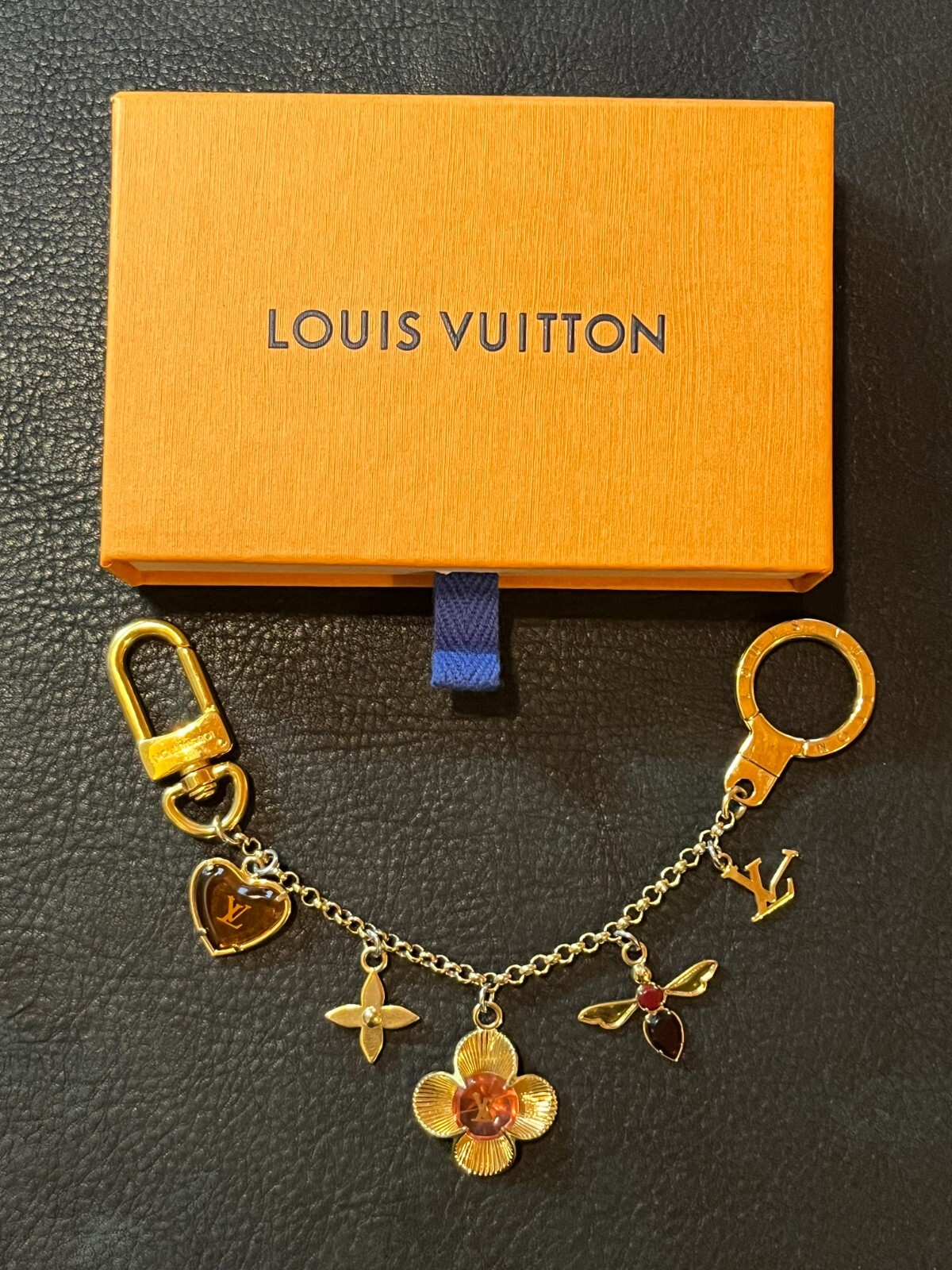 LOUIS VUITTON Key Ring holder Bag Charm M66911 Bijoux Sack