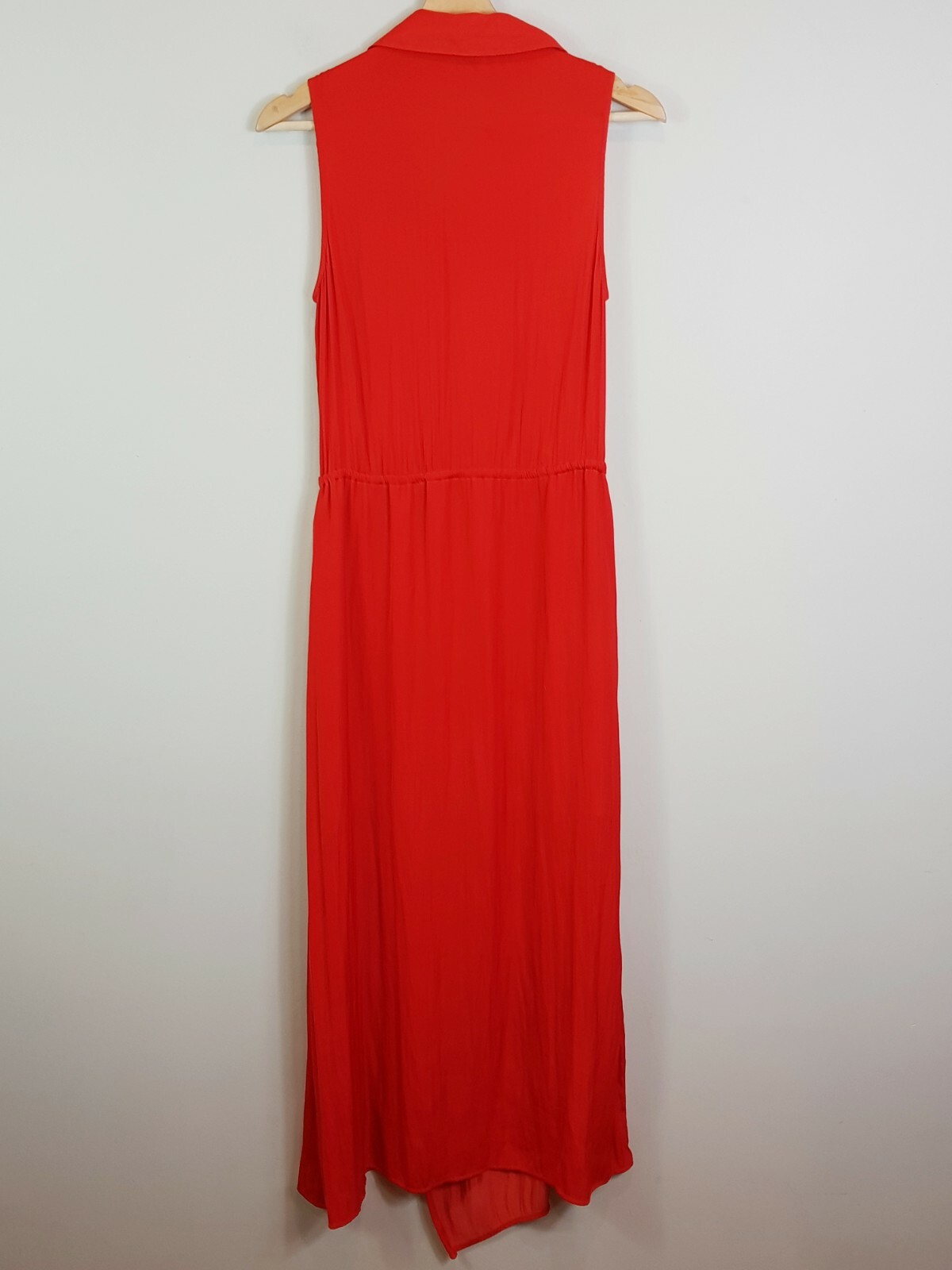 Orange Sleeveless Dress 
