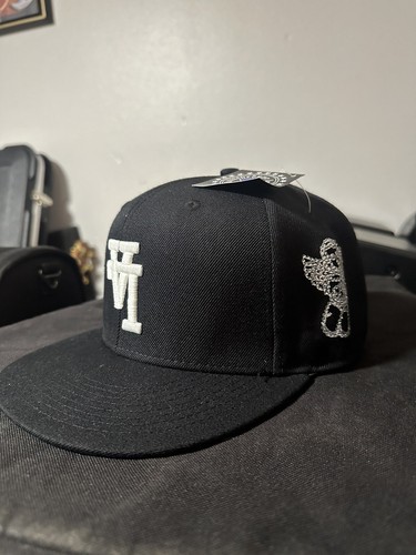 Kill The Hype KTH LA BLACK Fitted Cherub Angel Hat UPSIDE