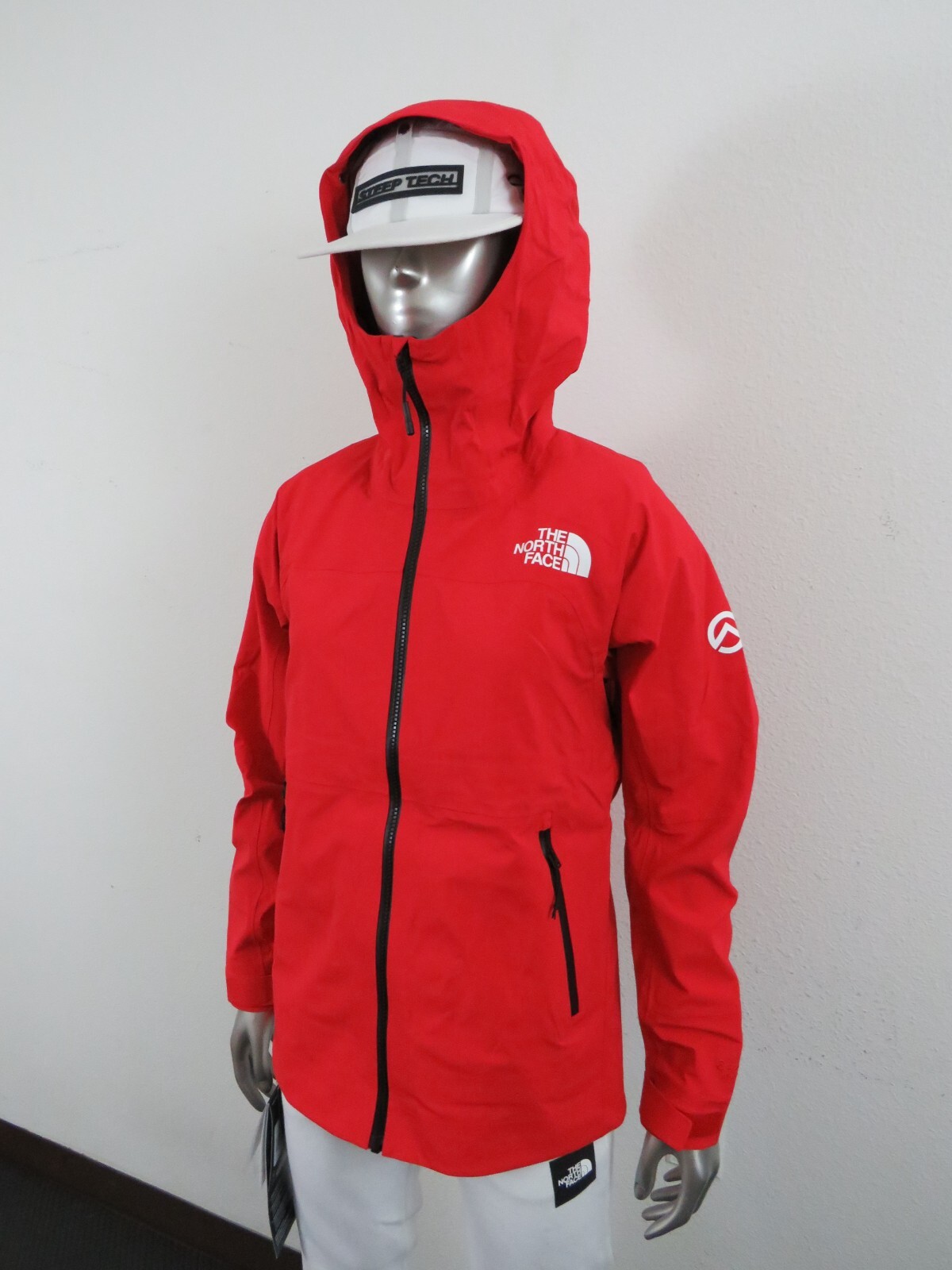 Pre-owned The North Face Womens  Summit Chamlang Futurelight Ski Climbing Shell Jacket $450 In Tnf Red