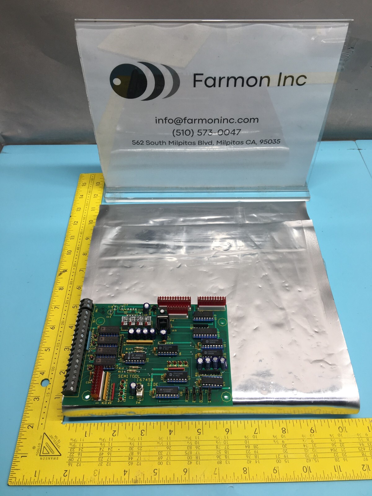 SEMITOOL 16745B OVER TEMP PCB BOARD, 148817