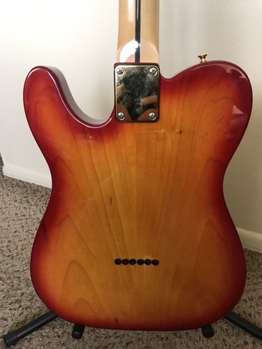 fender telecaster Style custom Designed 6strength Gold Hardwares