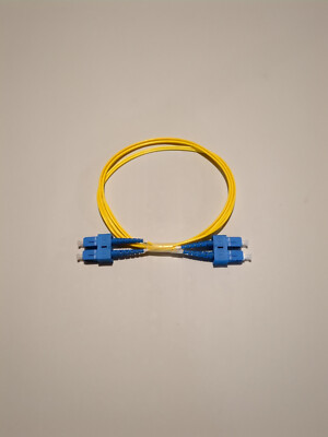 OS2 SC-SC, 1.25 - 48 meter Duplex Fiber Patch Cable 9/125 Singlemode