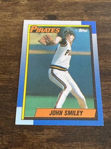 ✤smile✤ 1990 Topps John Smiley #568 Pirates C8047* | eBay
