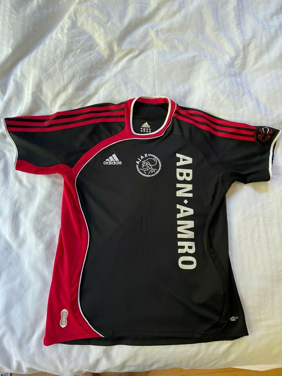 Ajax Amsterdam 2006-2007 Adidas Away Jersey Rare Men's Small