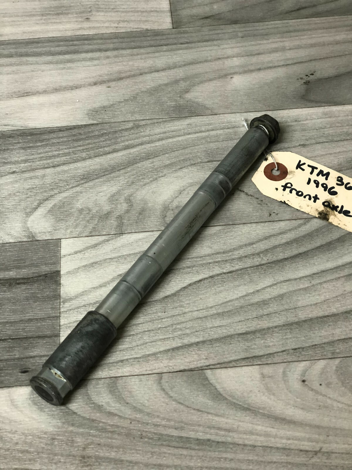 1996 KTM 360SX OEM Front Axle and Bolt