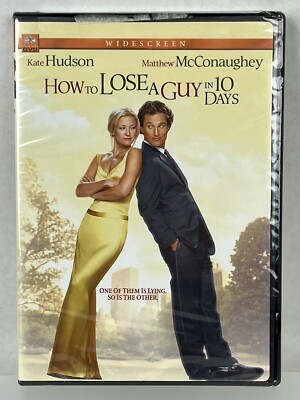 How to Lose a Guy in 10 Days DVD 2003 Comedy Kate Hudson McConaughey New Sealed