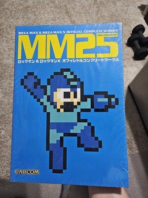 MM25: Mega Man & Mega Man X Official Complete Works Paperback (SEALED BRAND NEW)