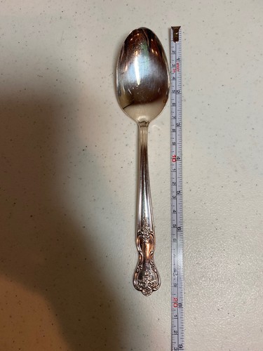 Vintage William Rogers Extra Played Serving Spoons (6)