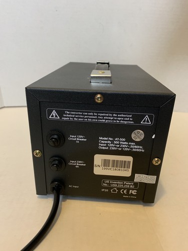 SEYAS 500W Auto Step Up & Step Down Voltage Transformer Converter