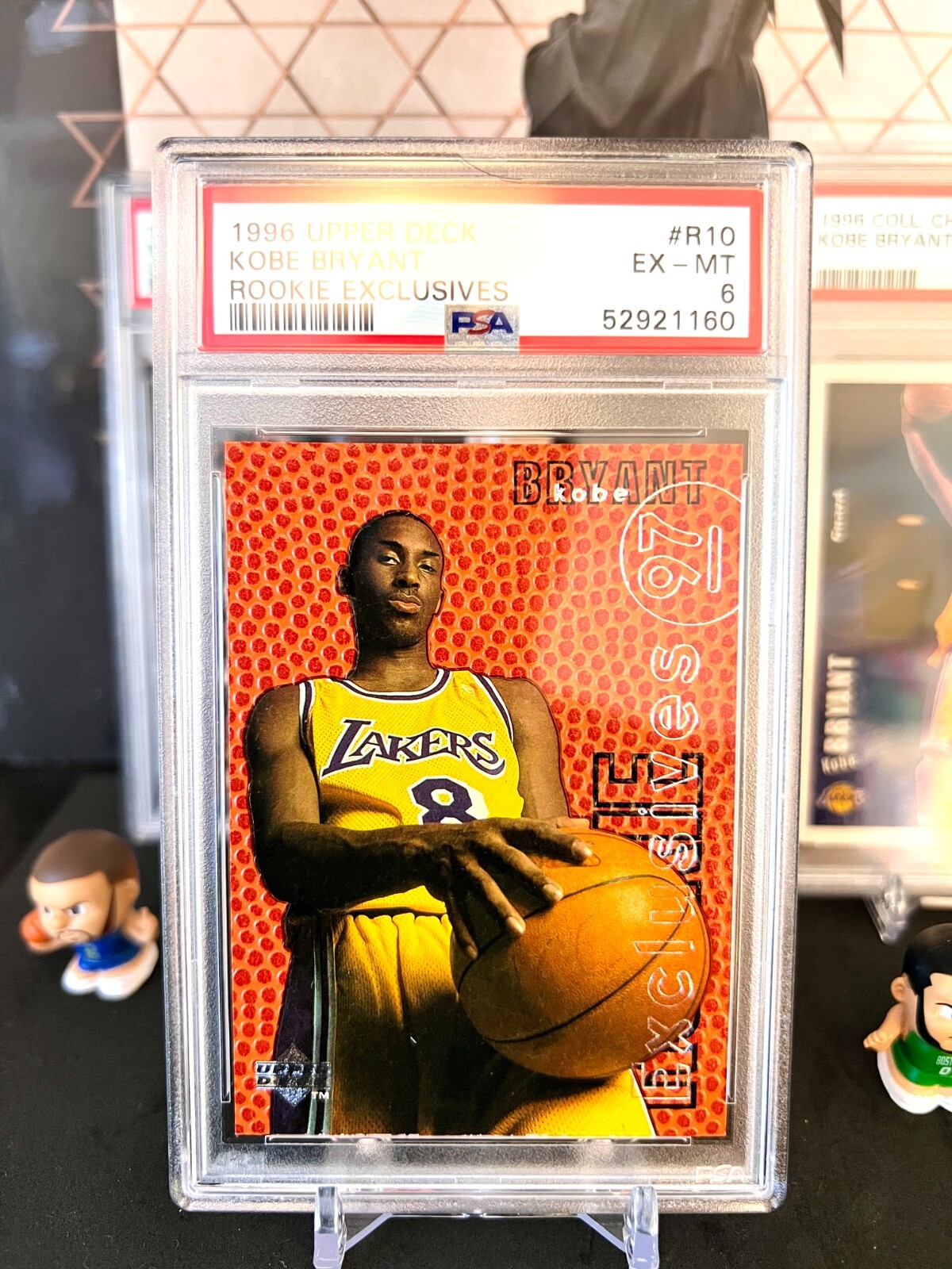 ⭐️ KOBE BRYANT 1996 UPPER DECK ROOKIE EXCLUSIVES #R10 PSA