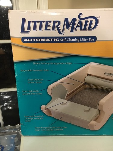 Littermaid Single Cat Automatic Self-Cleaning Cat Litter Box, Regular NEW
