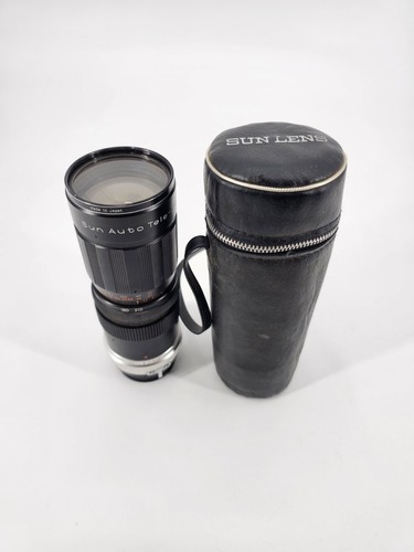sun 85-210mm f4.8 m42マウント Sun 207338 Black 85-210mm f4.8 M42 Mount Auto Tele-Zoom