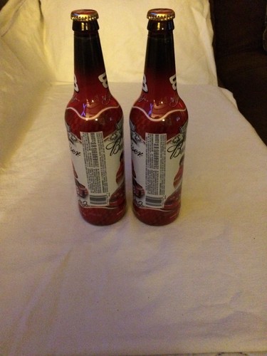 2 Nascar Dale Earnhardt Jr Budweiser Bottles & 1992 Budweiser Stein