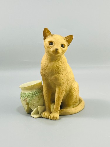 United Design Cat-Tastrophy Cat Broke a Jar Resin Figurine 4.75"