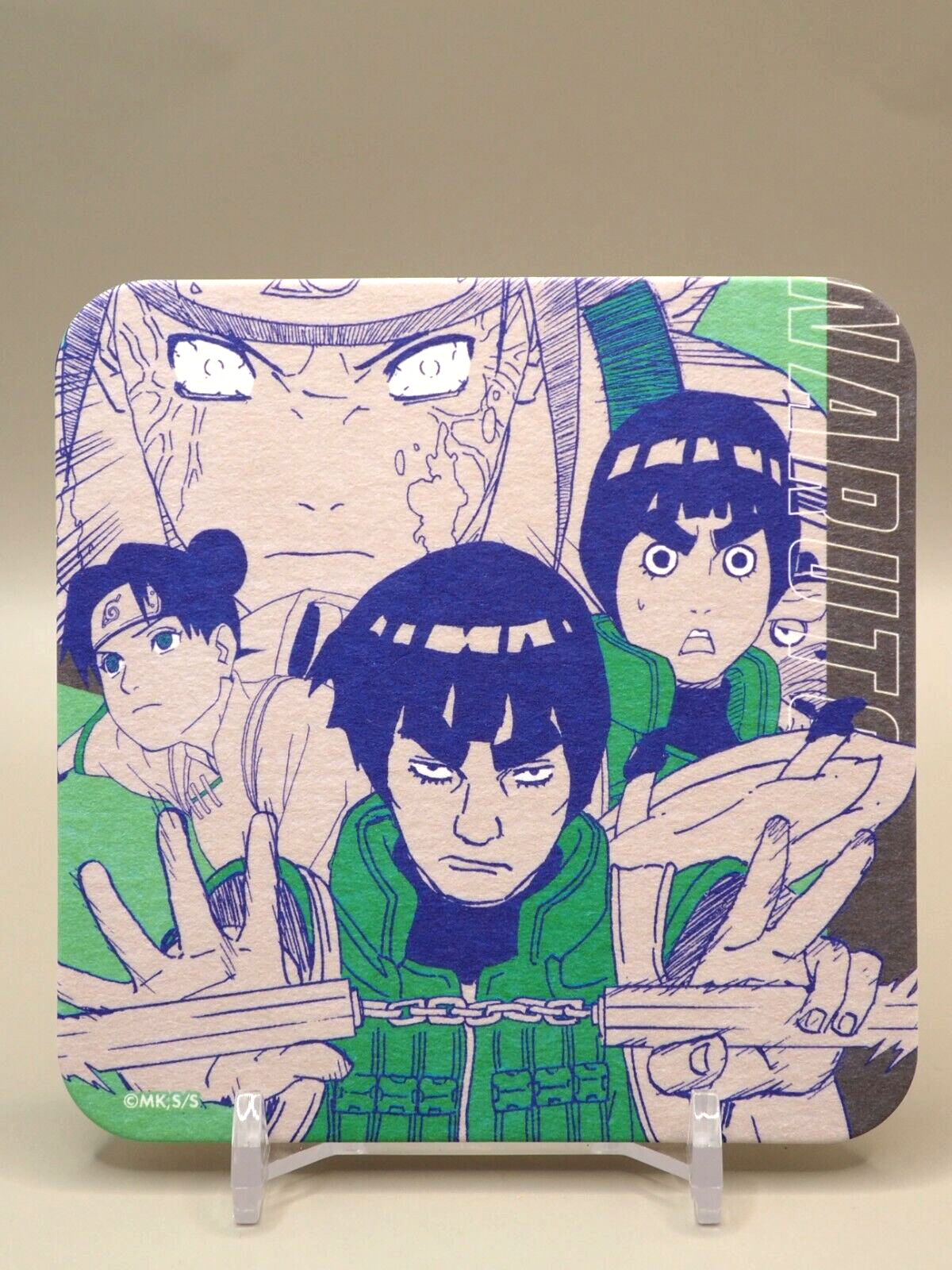 ジャンプ展 NARUTO コースター NARUTO ジャンプ展 アートコースター ヤマト ナルト サイ 第七班
