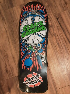 Santa Cruz Claus Grabke スケートボードデッキ　サンタ 10.0