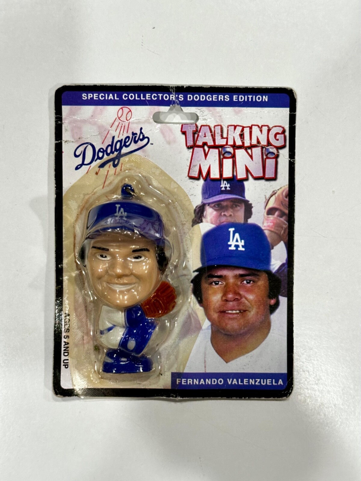 Fernando Valenzuelaフィギュア☆ドジャースタジアム Fernando Valenzuela Los Angeles Dodgers Mini Talking