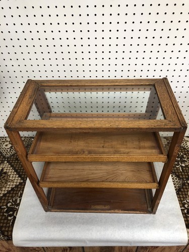 Antique vtg Original Store Display Gum Case Showcase counter top General Store