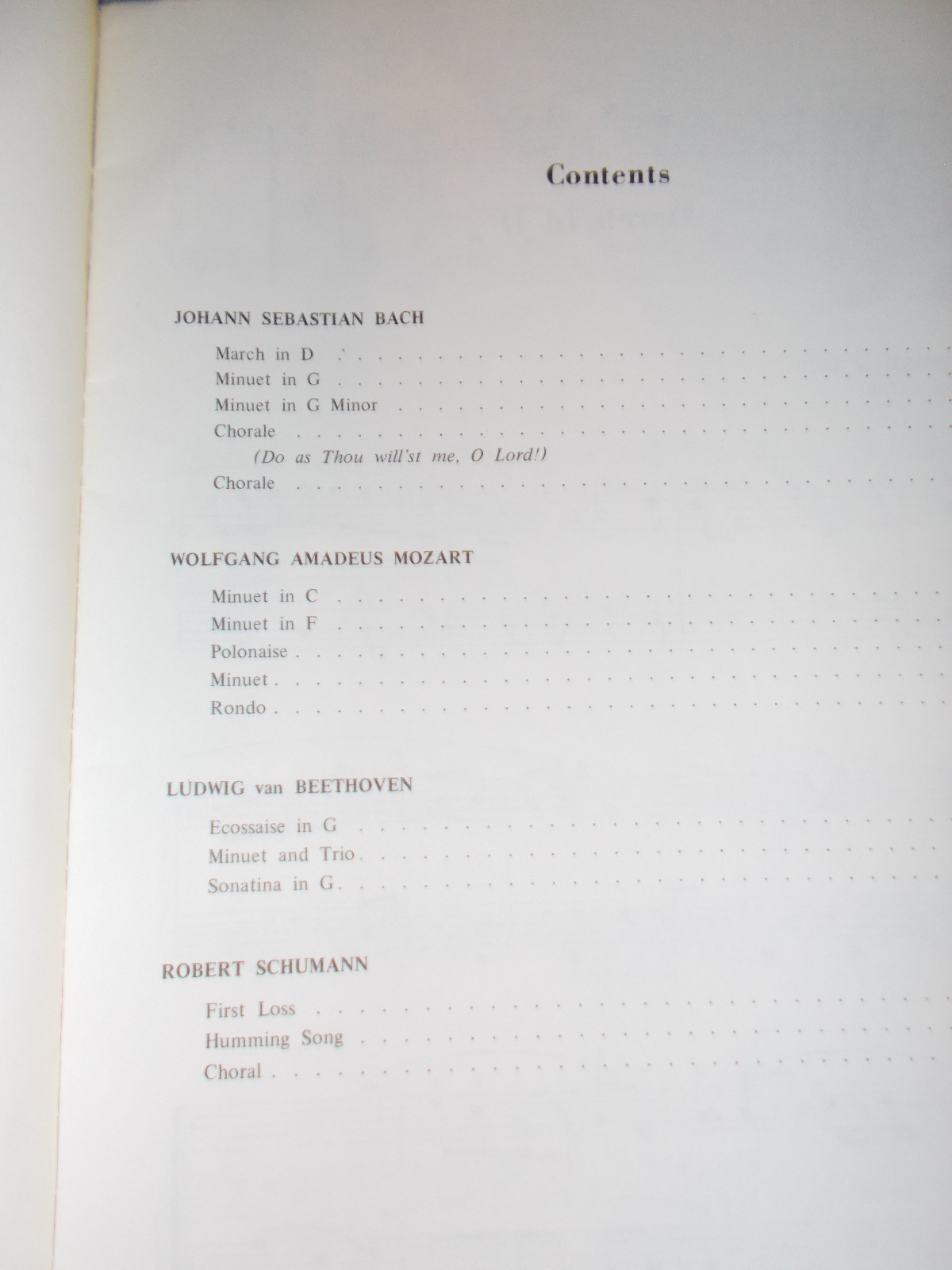 PIANO REPERTOIRE LEVEL 5 FIVE DAVID CARR GLOVER PIANO LIBRARY PB