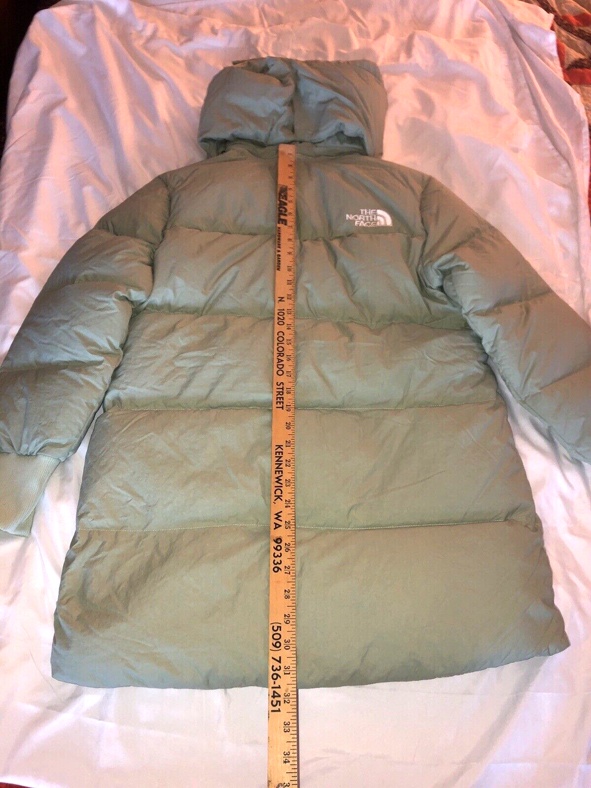 Pre-owned The North Face Nwt"s  Women's Glacier Basin Parka Misty Sage Medium $340
