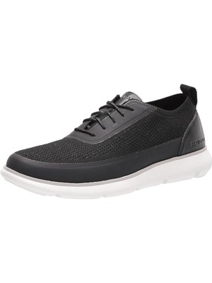

Мужские черные вязаные легкие кроссовки на платформе с круглым носком COLE HAAN 8,5 м, Черный, C34657