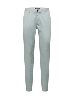 Мужские брюки-чино SCOTCH & SODA Mott зеленого цвета с плоской передней частью, облегающие стрейчевые брюки-чино W32/ L32