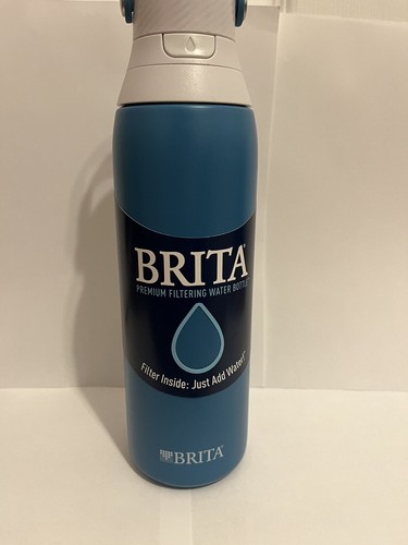 Brita Stainless Steel Water Bottle With Filter 20 Oz Premium